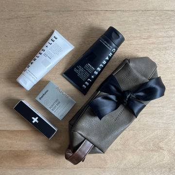 Male Gift Box Idea Charles + Lee Toiletrie Set Adelaide Delivery