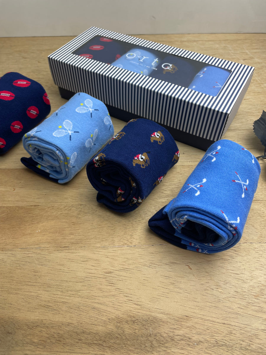 mens gift box adelaide ortc sport socks corporate gift