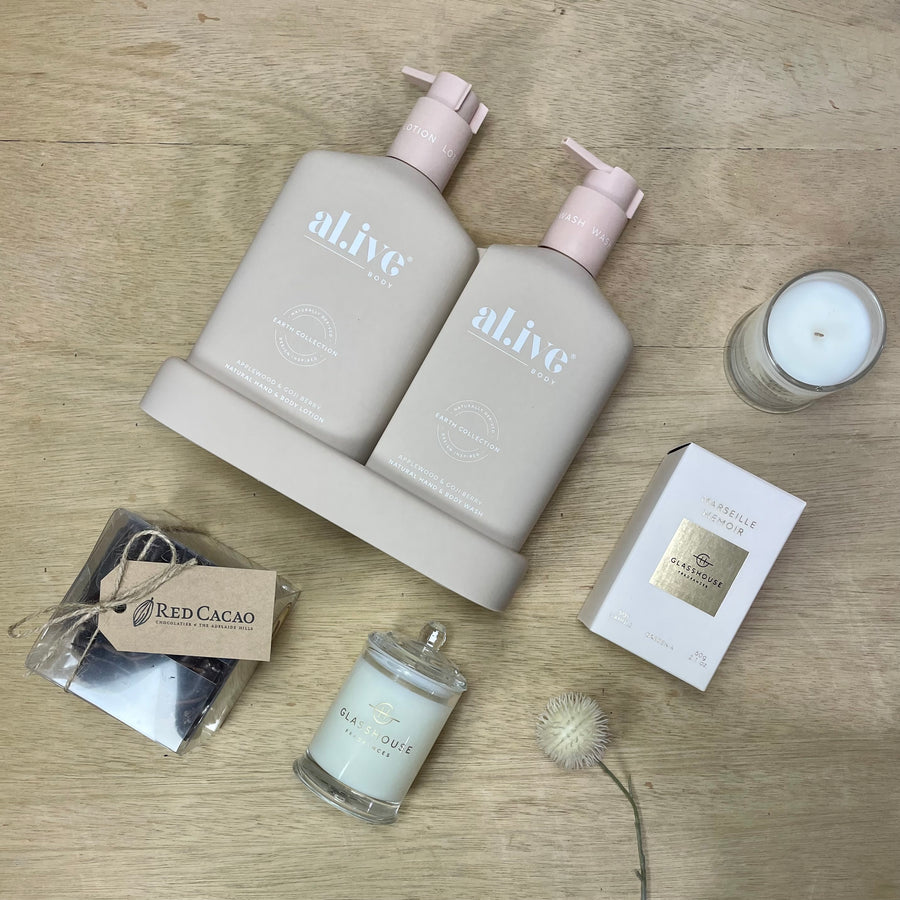 Alive Body gift basket - gift delivery Adelaide - Gift for Mum Mother's Day