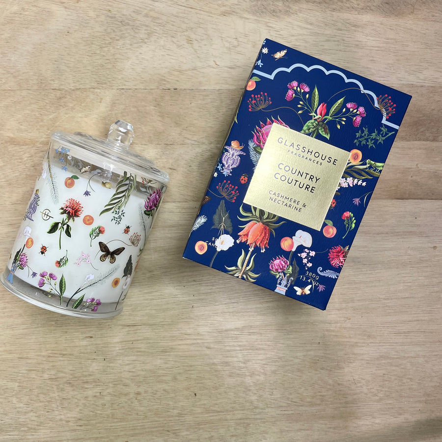 Glasshouse Candle - Country Couture - Mother's Day special edition candle gift set