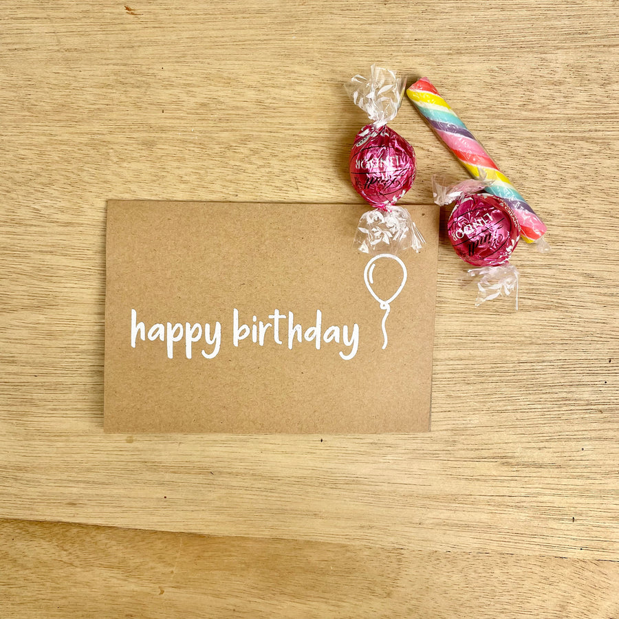 Gift Basket Delivery Adelaide happy birthday gift card