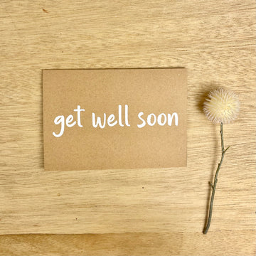 Get Well Soon gift card adelaide gift delivery