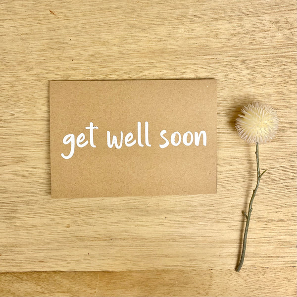 Get Well Soon Gift Card