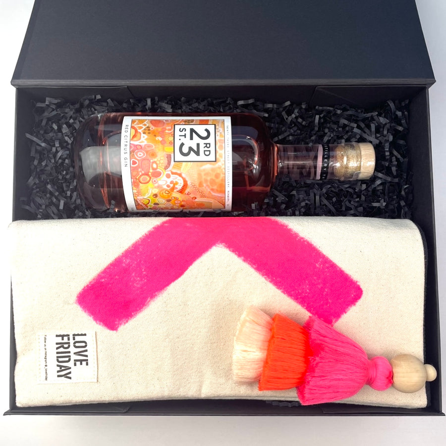 Girls Gift Set same day gift delivery adelaide 23rds St Distillery citrus gin
