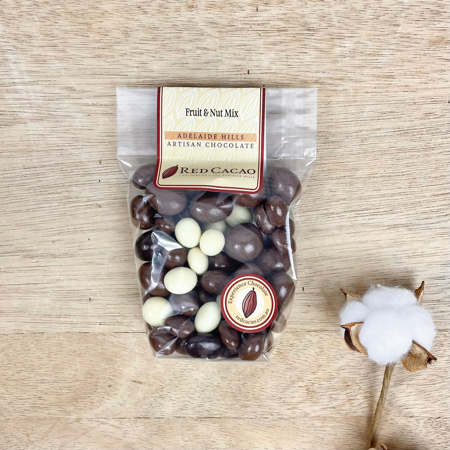 red cacao chocolatiers adelaide hills fruit and nut mix gift delivery adelaide