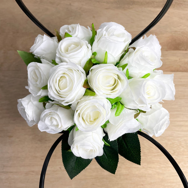 White Roses Gift Basket | Female Gift Idea | Gift Delivery Adelaide