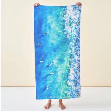 Blue Boards by Destination Towels - Quick Dry Sand Free - Adelaide Gift Delivery