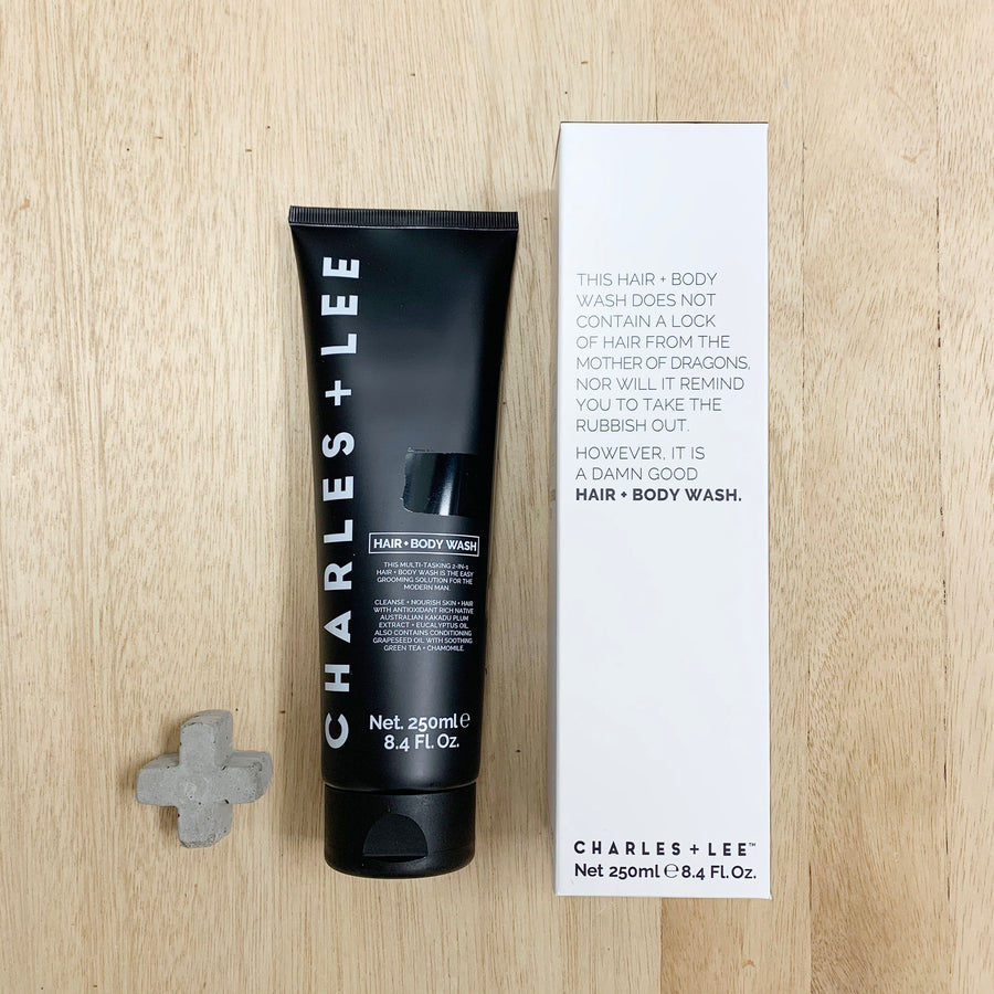 Charles + Lee Hair & Body Wash Gift - Burnside Gift Delivery