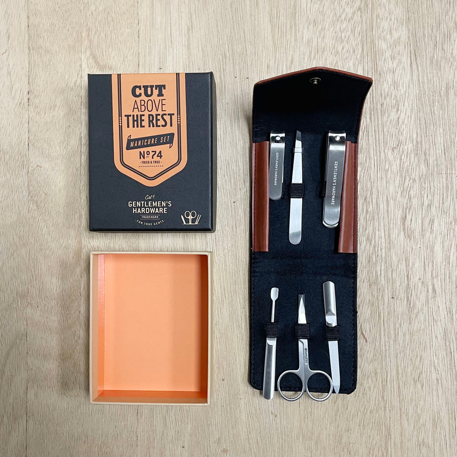 Gentlemen's Hardware Manicure Set - Adelaide Gift Delivery